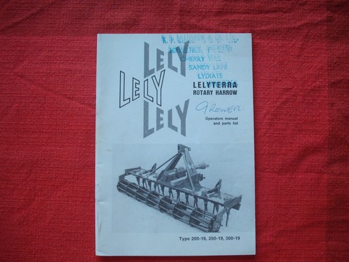 Lely lelyterra manuale - lely,