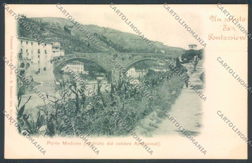 Firenze pontassieve cartolina - firenze,