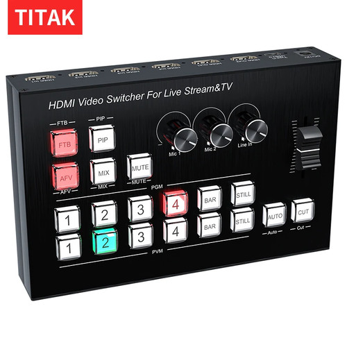 Hdmi video mixer switcher live - video,