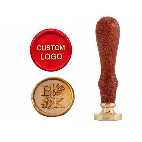 Custom wax seal stamp - stamp, with