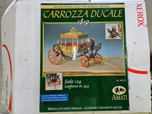 Modellino carrozza trainata - , da