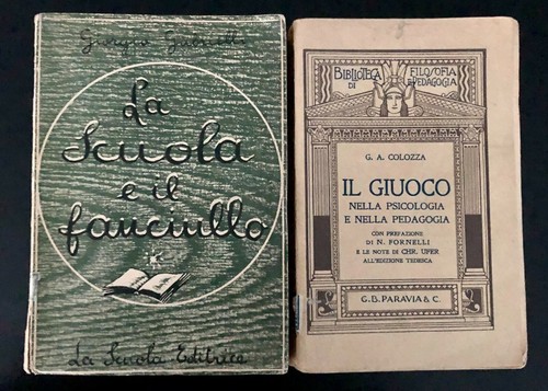Lotto libri pedagogia - pedagogia,