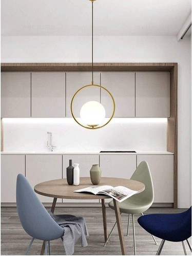Lampadario sospensione cerchio