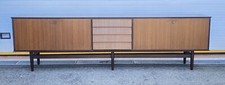CREDENZA DESIGN MOBILE ANNI 70 SIDEBOARD VINTAGE LEGNO IMPIALLACCIATA DISPENSA