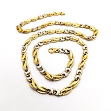 Collana oro 18 kt uomo/donna 18 carati 750/1000 gioiello unisex elegante