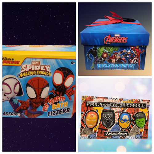 Marvel superhero bath fizzer - marvel,