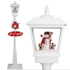 Lampione Natale con Luce LED