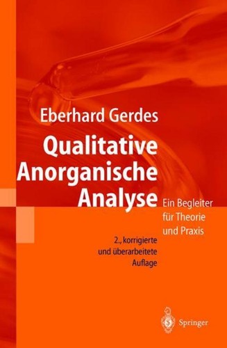 Qualitative anorganische - qualitative,