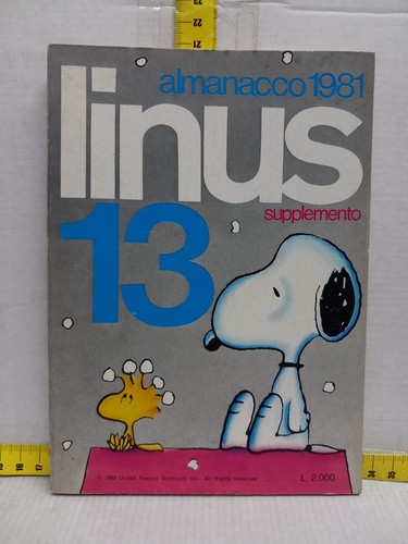 Linus almanacco 1980 ed - almanacco,
