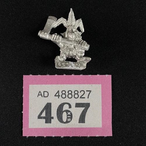 Foresta goblin con - goblin, ascia