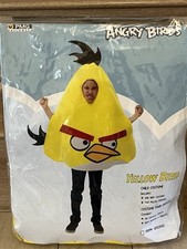 Angry Birds Yellow Bird Kids Child Halloween Costume One Size Rovio NEW