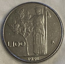 100 Lire Piccole 1991