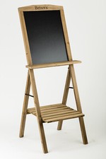 LAVAGNA - ESPOSITORE CON RIPIANO - PER NEGOZI VETRINE RISTORANTI LOCALI