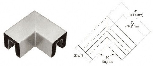 Tappo quadrato angolare