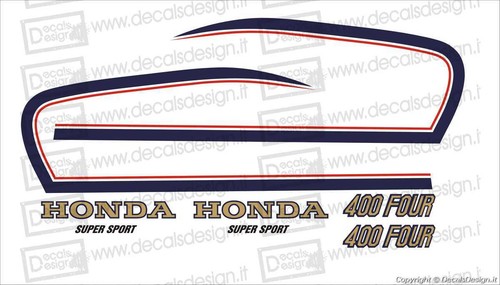 Adesivi moto honda four - honda,