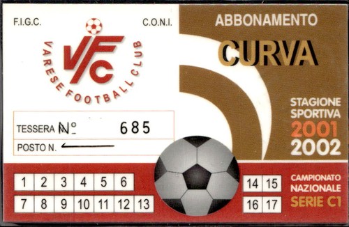 Abbonamento varese football - abbonamento,