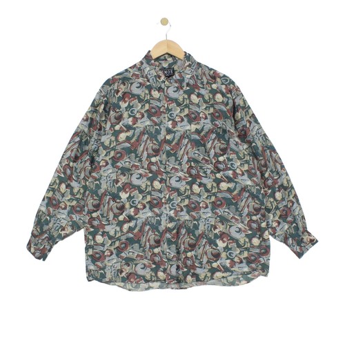 Camicia vintage emos floreale - camicia,