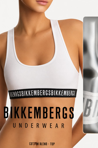 Top donna cotone bikkembergs - donna,