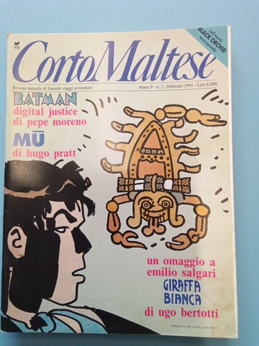 Corto maltese rivista - anno, n