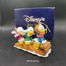 Disney Grolier President's Edition Huey Dewey Louie Slitta Decorazione Natalizia