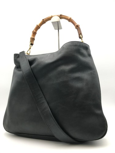 Borsa tracolla gucci bambù - a,