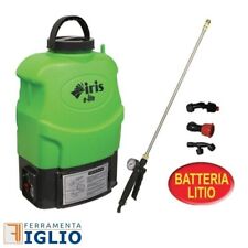 Pompa Irroratrice a Batteria Litio a Spalla E-Life 16 LT per Trattamento Diserbo