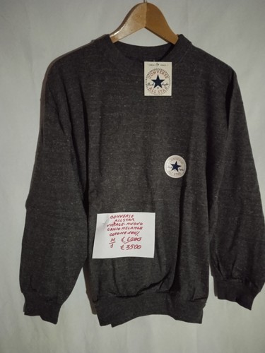 Felpa girocollo cotone - girocollo, grigio