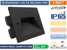 SEGNAPASSO LED RETTANGOLARE
