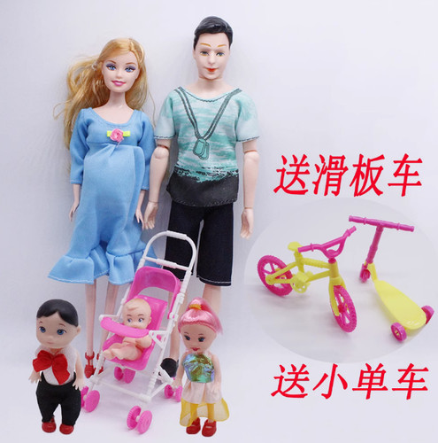 Bambola incinta barbie - bambola,