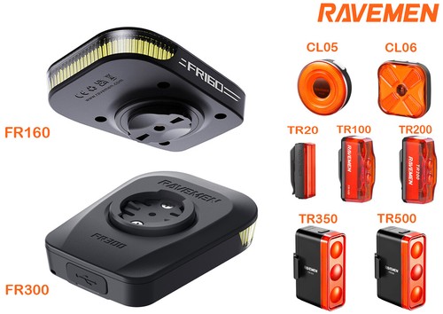 Ravemen set supporto bici luce - set,