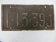 Targa metallica auto americane