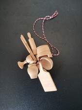 Miniature Legno Utensili Da Cucina 