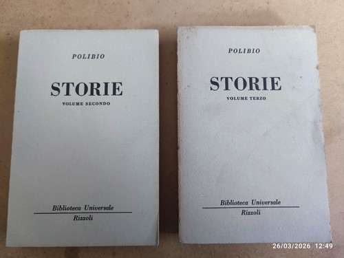 Polibio storie vol e iii - polibio, vol.