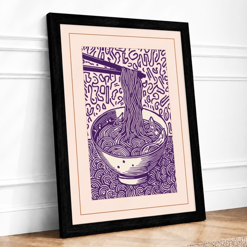 Stampa artistica parete con - artistica,