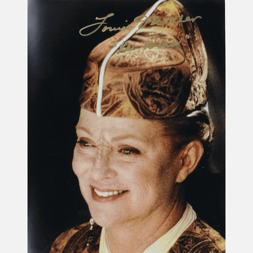 Louise fletcher autografo - louise, acoa