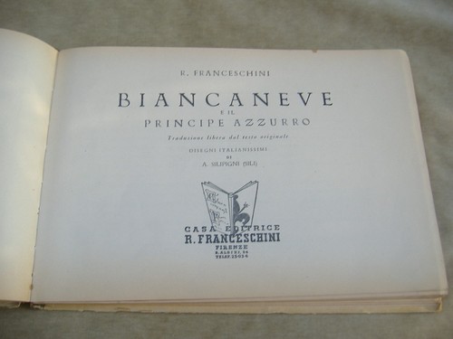 Franceschini biancaneve il - franceschini, "biancaneve