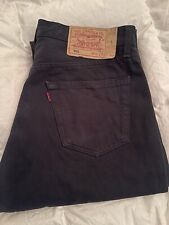 LEVI’S Jeans Vintage Anni 70 Nero W34 L30