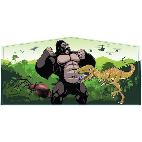 King kong art panel 10x5 - king,