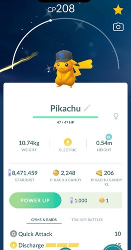 Pokemon shiny mystic hat cap - pokemon✨shiny,