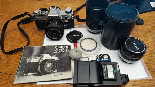 Canon obiettivi fd 35mm - at-1, +