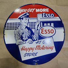 INSEGNA SMALTATA PORCELLANA