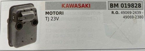 Marmitta brumar kawasaki - brumar,