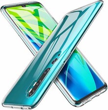 COVER CUSTODIA PER XIAOMI MI NOTE 10  TRASPARENTE TPU MORBIDA ULTRASLIM