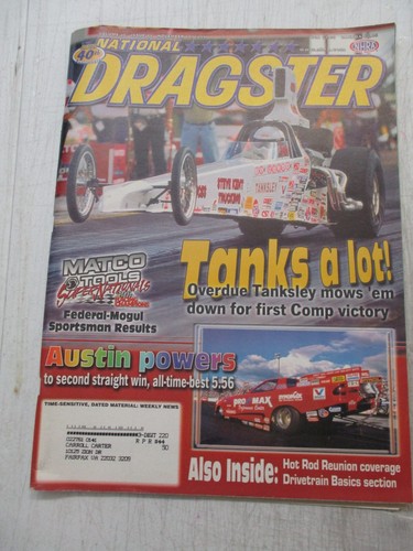 National dragster magazine - national,