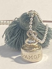 GRAMMO D ‘AMORE - collana donna argento 925 - Con Ciondolo a Forma di Peso