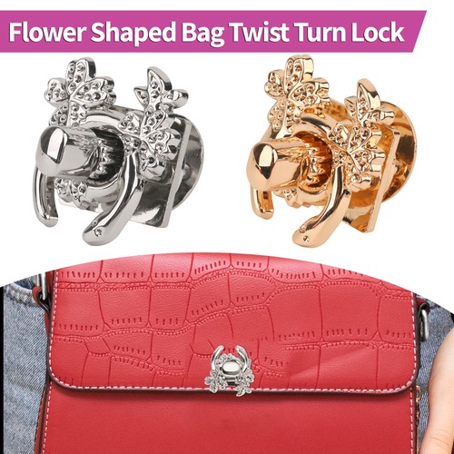 1pc fiore metallo - 1pc, borsa