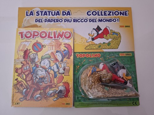 Topolino 3677 con statua - statua, da
