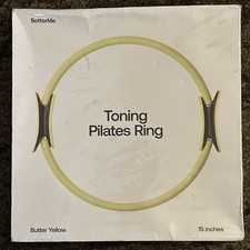 Better Me Toning Pilates Anello Burro Giallo 15 Pollici Nuovo Confezione Sigillata