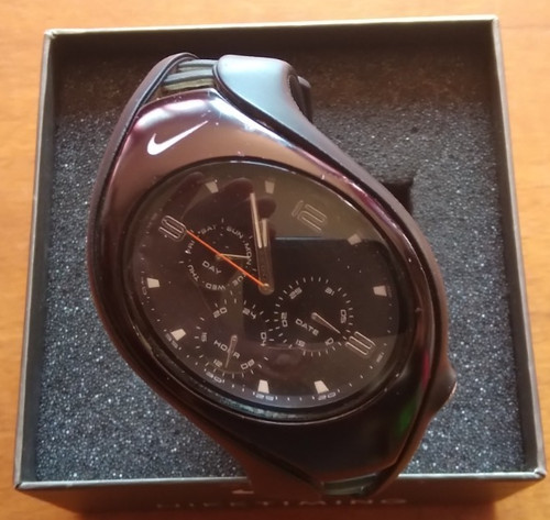 Nike triax timing watch - nike, black