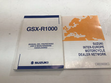 MANUALE USO E MANUTENZIONE SUZUKI GSX-R 1000 2003-2004 SP-IT-DU / OWNER'S MANUAL